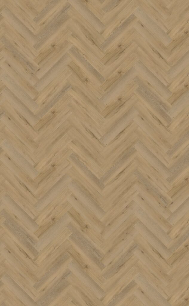 Belakos Attico 80 Visgraat Plak PVC Bruin - Belakos