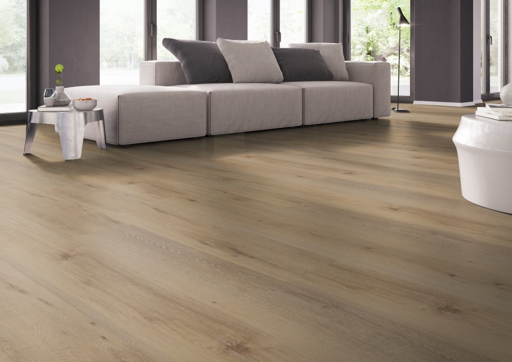 Belakos Attico 800 Rechte plank Plak PVC Bruin