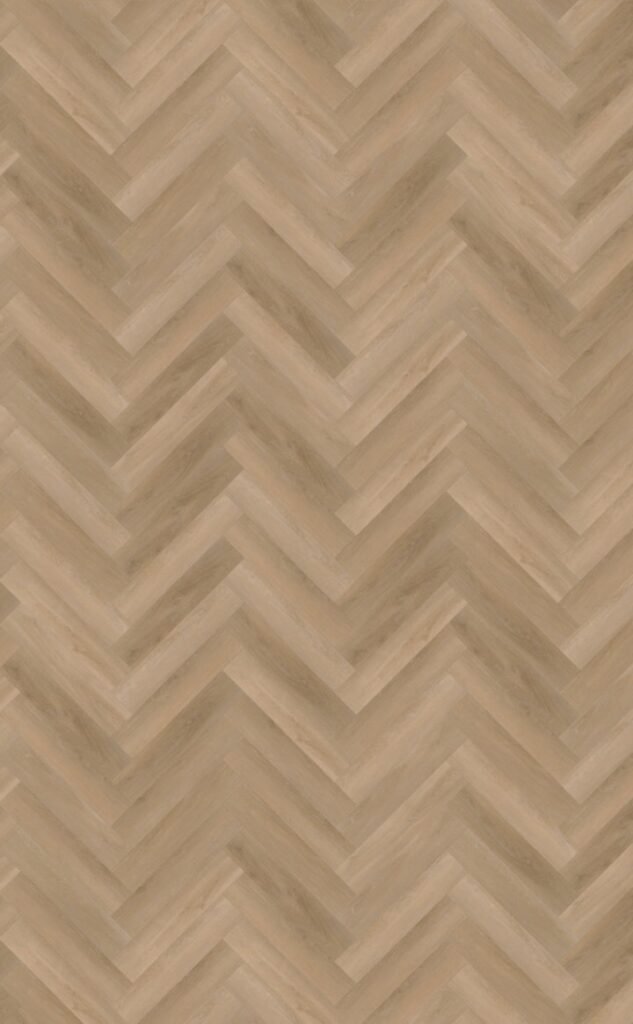 Belakos Attico 81 Visgraat Plak PVC Bruin - Belakos