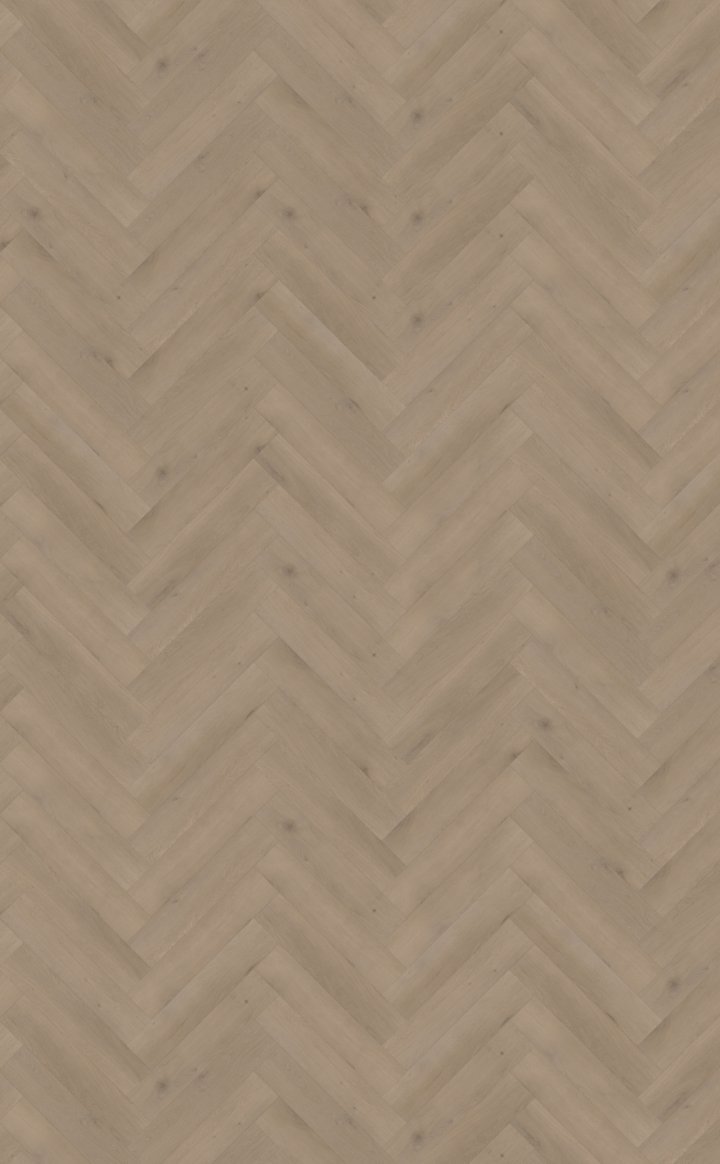 Belakos Attico 82 Visgraat Plak PVC Bruin