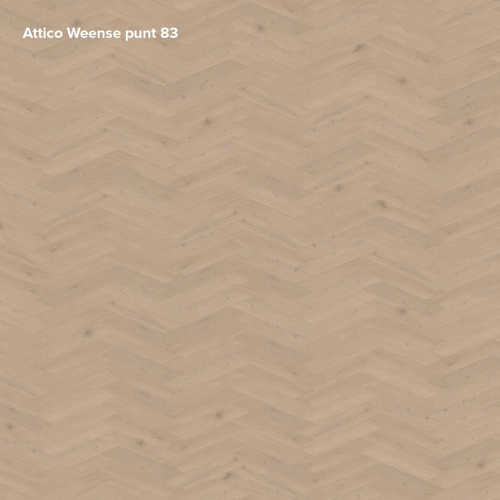 Belakos Attico 83 Hongaarse punt Plak PVC Bruin - Belakos