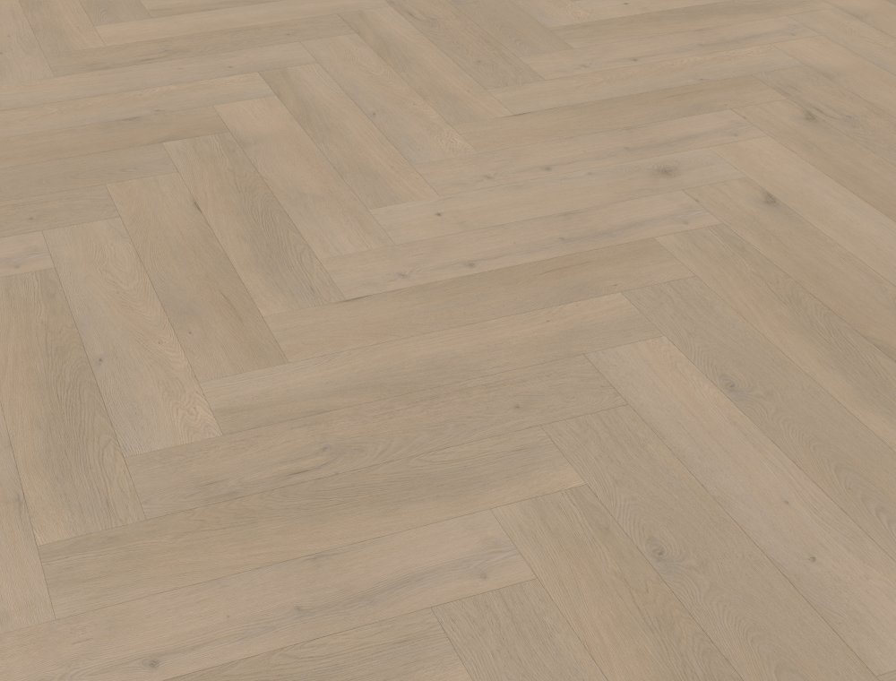 Belakos Attico 83 Visgraat Plak PVC Bruin - Belakos