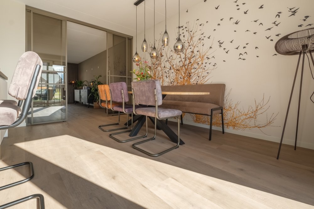 Belakos Attico 830 Rechte plank Klik PVC Bruin - Belakos