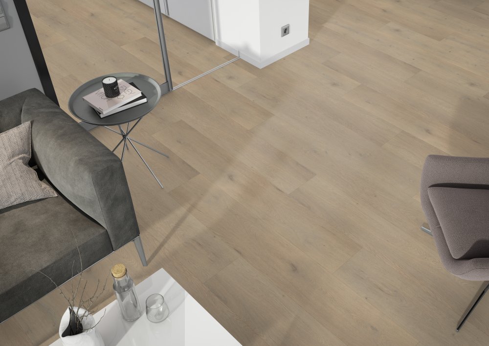 Belakos Attico 860 Rechte plank Klik PVC Bruin - Belakos