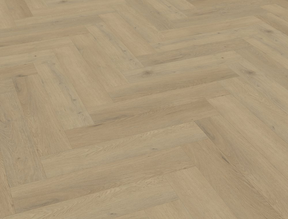 Belakos Attico 87 Visgraat Plak PVC Bruin - Belakos