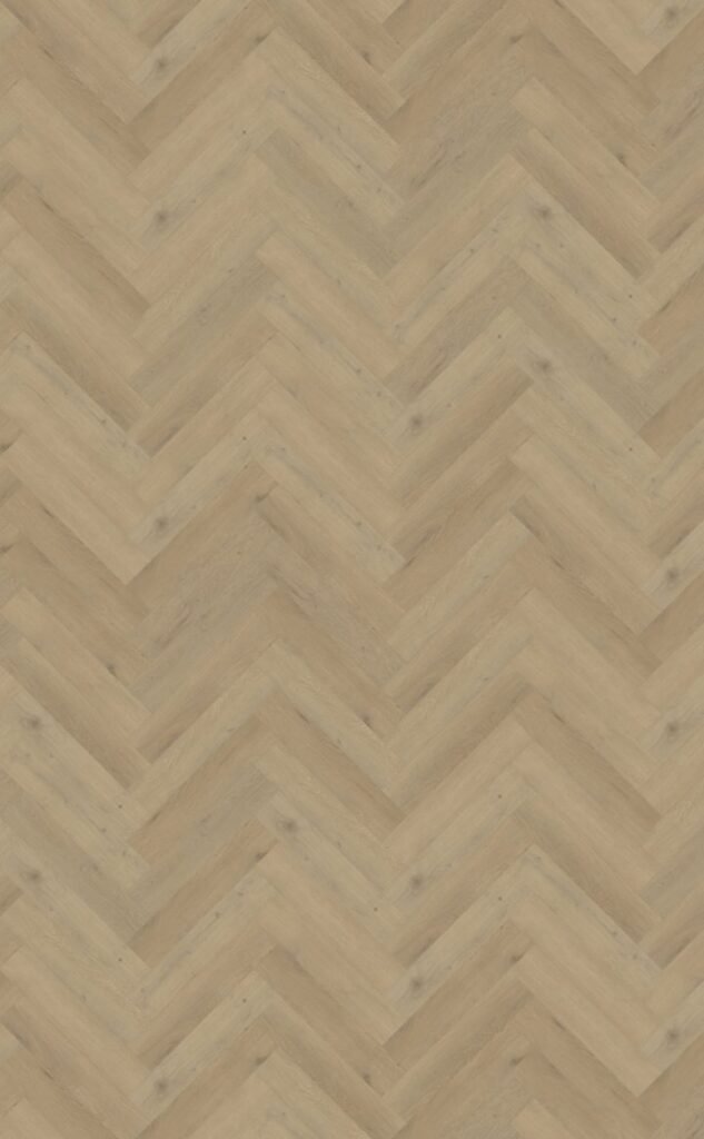 Belakos Attico 87 Visgraat Plak PVC Bruin - Belakos