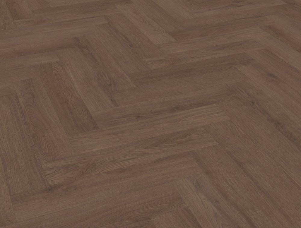 Belakos Monastro 90 Visgraat Plak PVC Bruin - Belakos