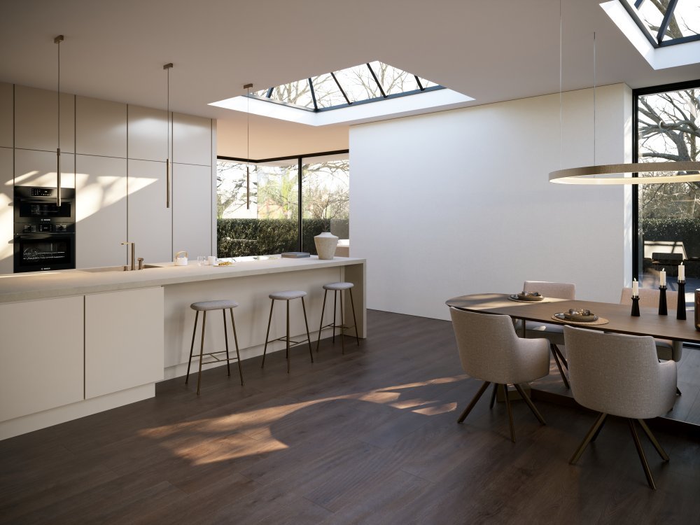 Belakos Monastro 900 Rechte plank Plak PVC Bruin