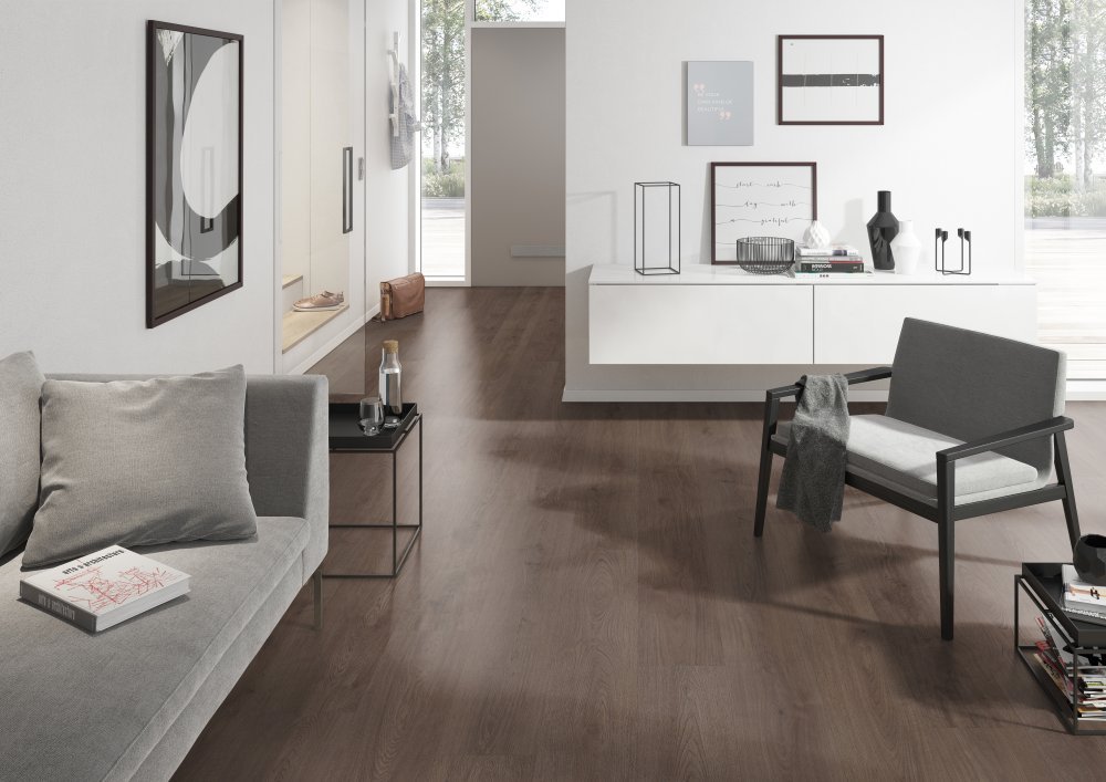 Belakos Monastro 900 Rechte plank Plak PVC Bruin - Belakos