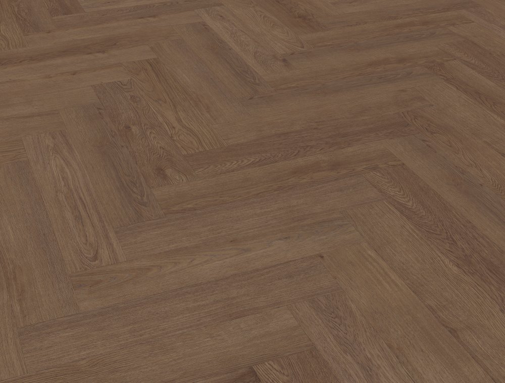 Belakos Monastro 91 Visgraat Plak PVC Bruin - Belakos