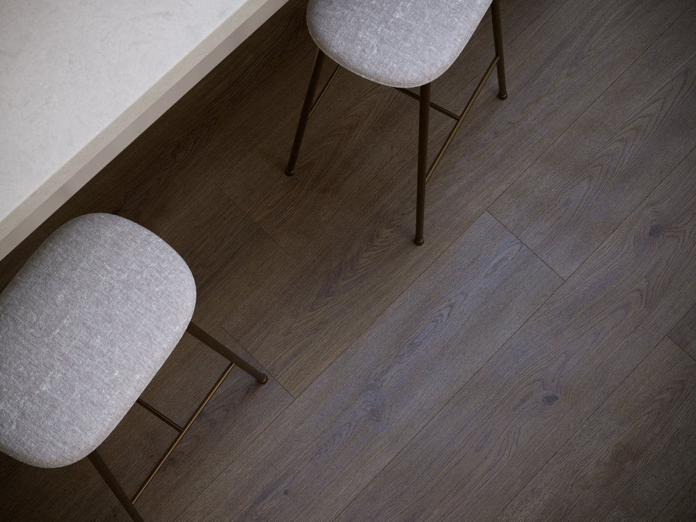 Belakos Monastro 910 Rechte plank Plak PVC Bruin - Belakos