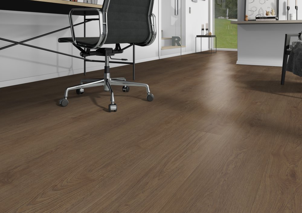 Belakos Monastro 910 Rechte plank Plak PVC Bruin - Belakos