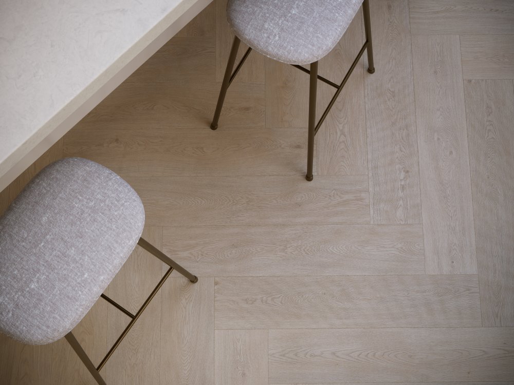 Belakos Monastro 92 Visgraat Klik PVC Bruin - Belakos