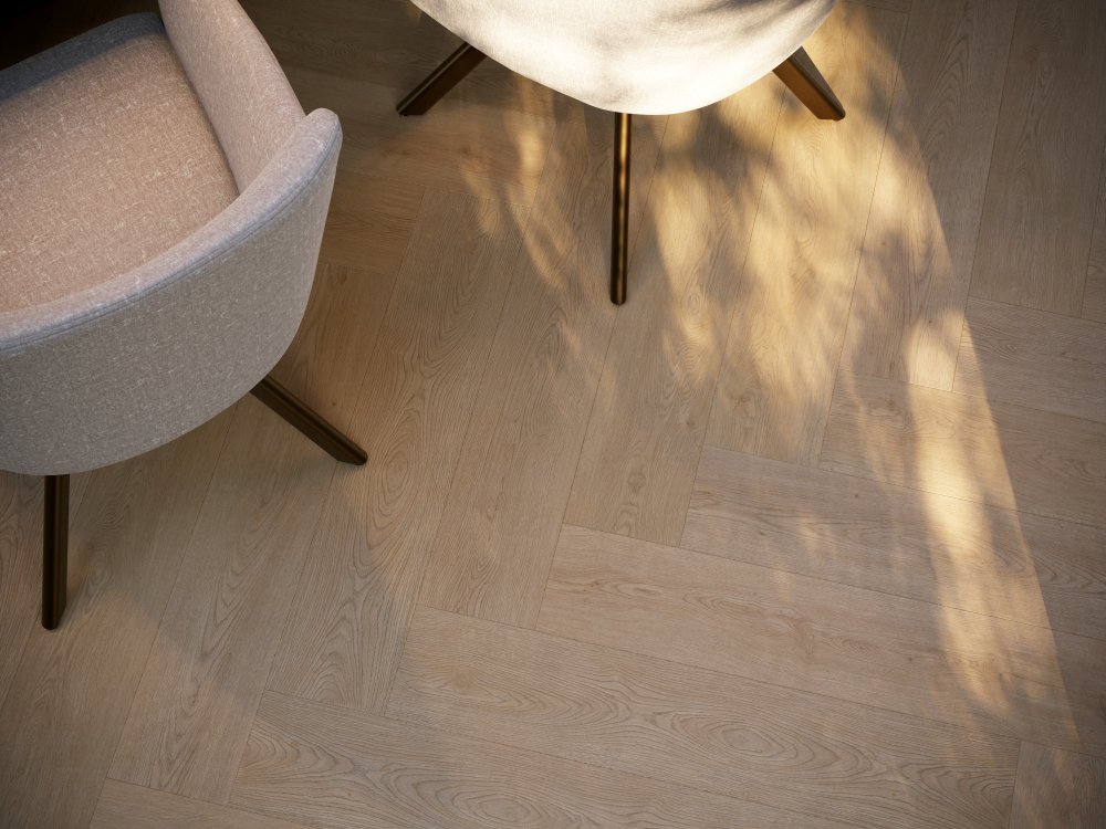 Belakos Monastro 93 Visgraat Klik PVC Bruin - Belakos