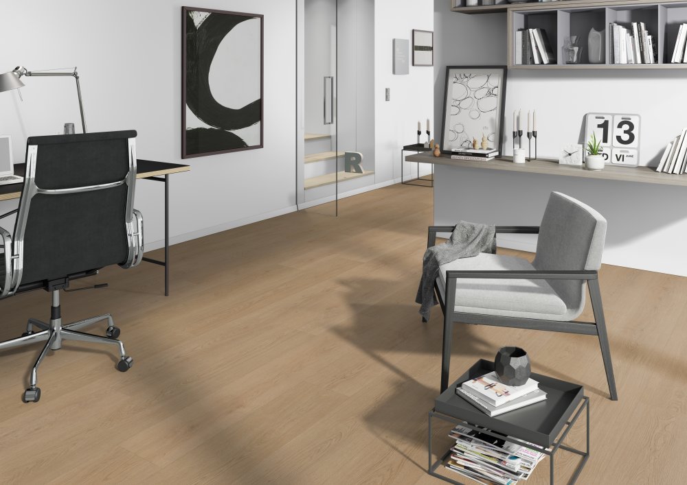 Belakos Monastro 930 Rechte plank Klik PVC Bruin - Belakos