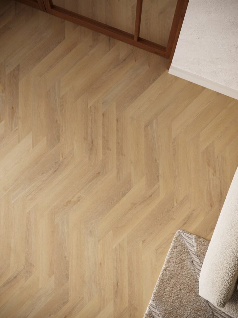 Belakos Palazzo 72 Hongaarse punt Plak PVC Bruin - Belakos