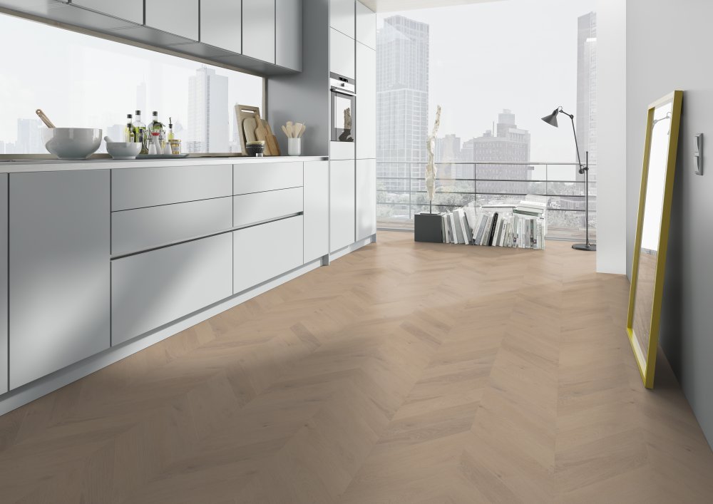 Belakos Palazzo 74 Hongaarse punt Plak PVC Bruin - Belakos