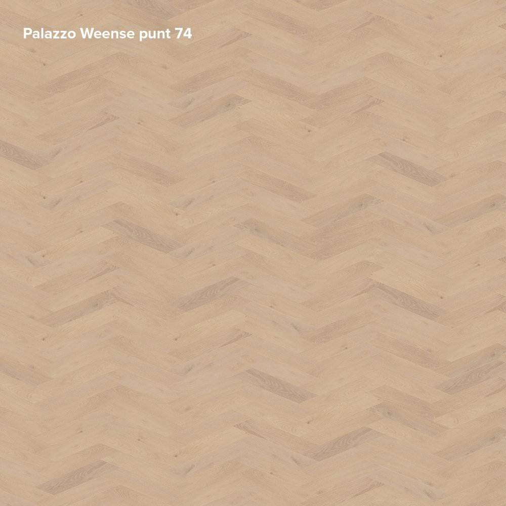 Belakos Palazzo 74 Hongaarse punt Plak PVC Bruin - Belakos