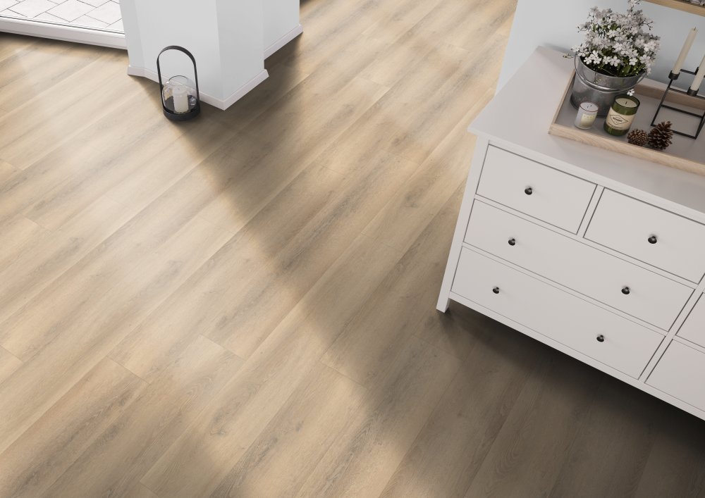 Belakos Palazzo 750 Rechte plank Plak PVC Bruin