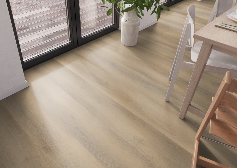 Belakos Palazzo 760 Rechte plank Plak PVC Bruin