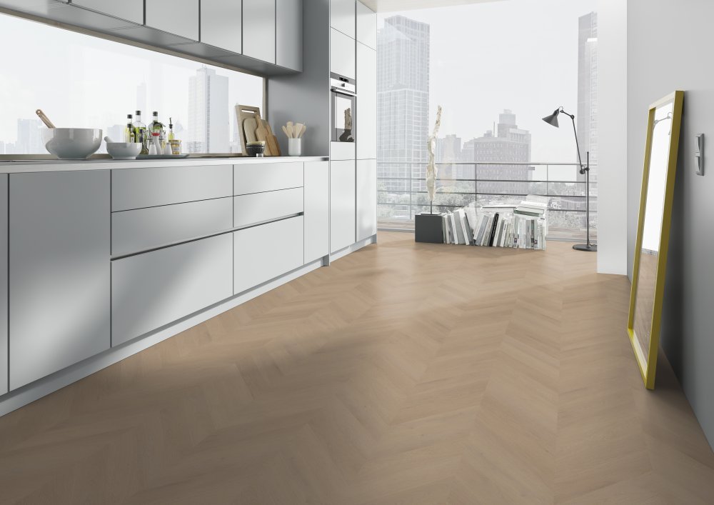 Belakos Palazzo 77 Hongaarse punt Plak PVC Bruin - Belakos