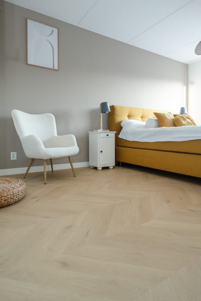 Belakos Palazzo 77 Hongaarse punt Plak PVC Bruin - Belakos