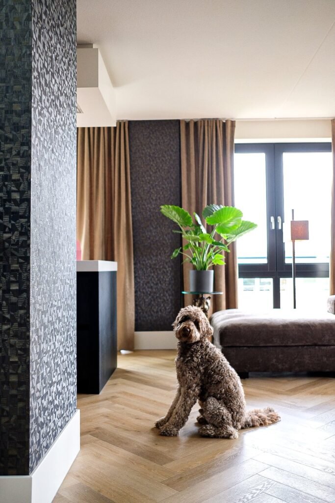 Belakos Rustico 20 Visgraat Plak PVC Bruin - Belakos