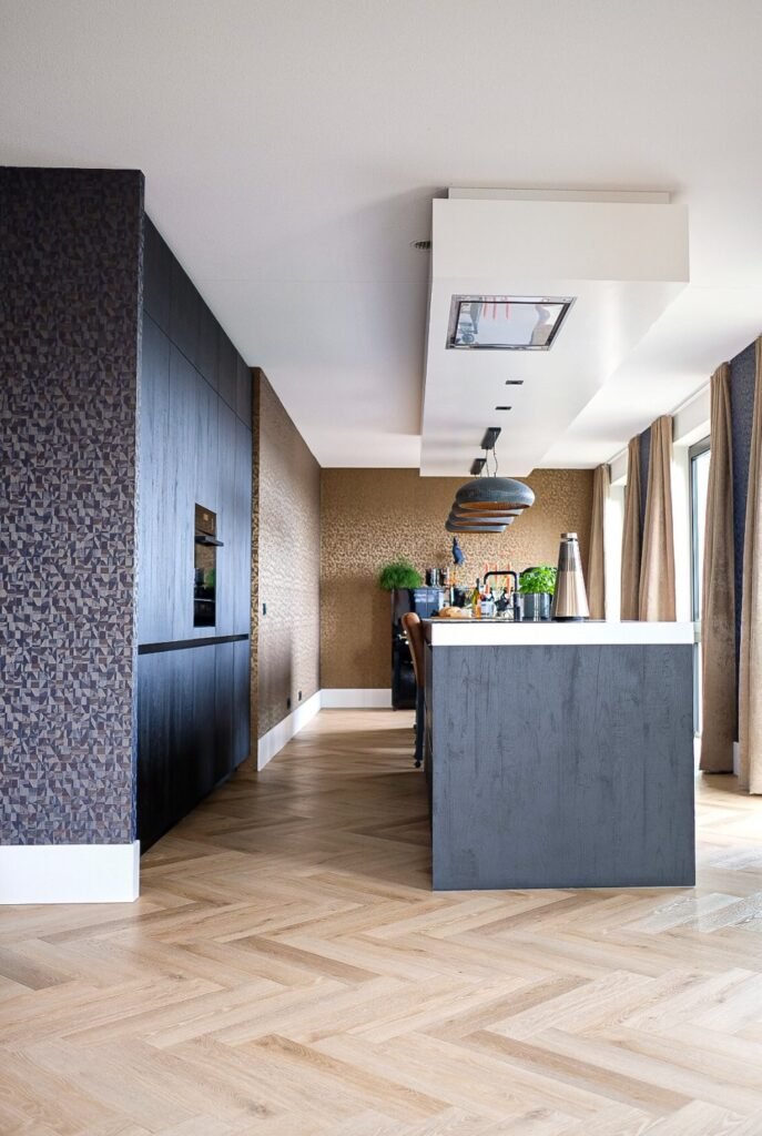 Belakos Rustico 20 Visgraat Plak PVC Bruin - Belakos