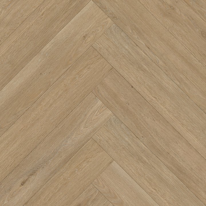 Belakos Rustico 50 Visgraat Plak PVC Bruin