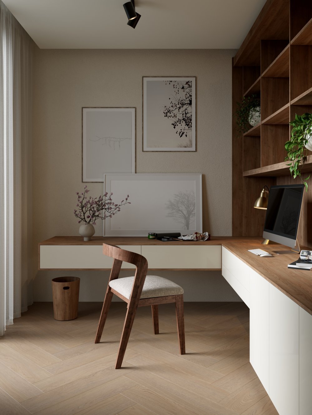 Belakos Terreno 61 Visgraat Klik PVC Bruin - Belakos