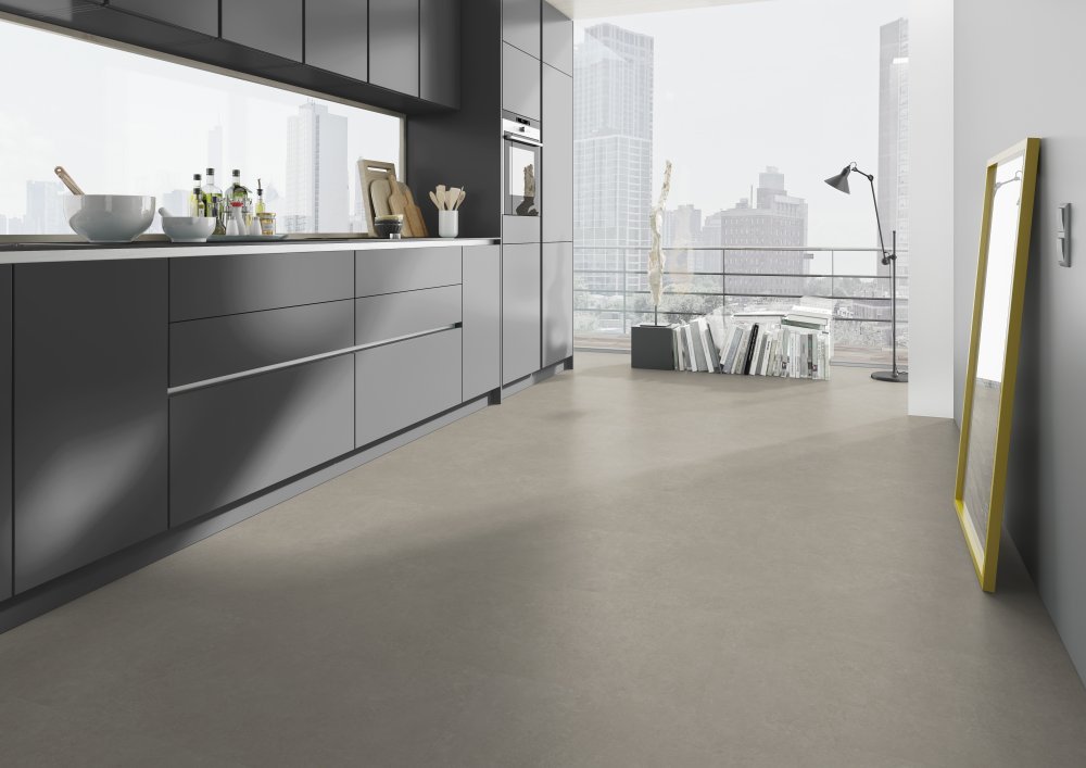 Belakos Touchstone 106 Betonlook Plak PVC Grijs