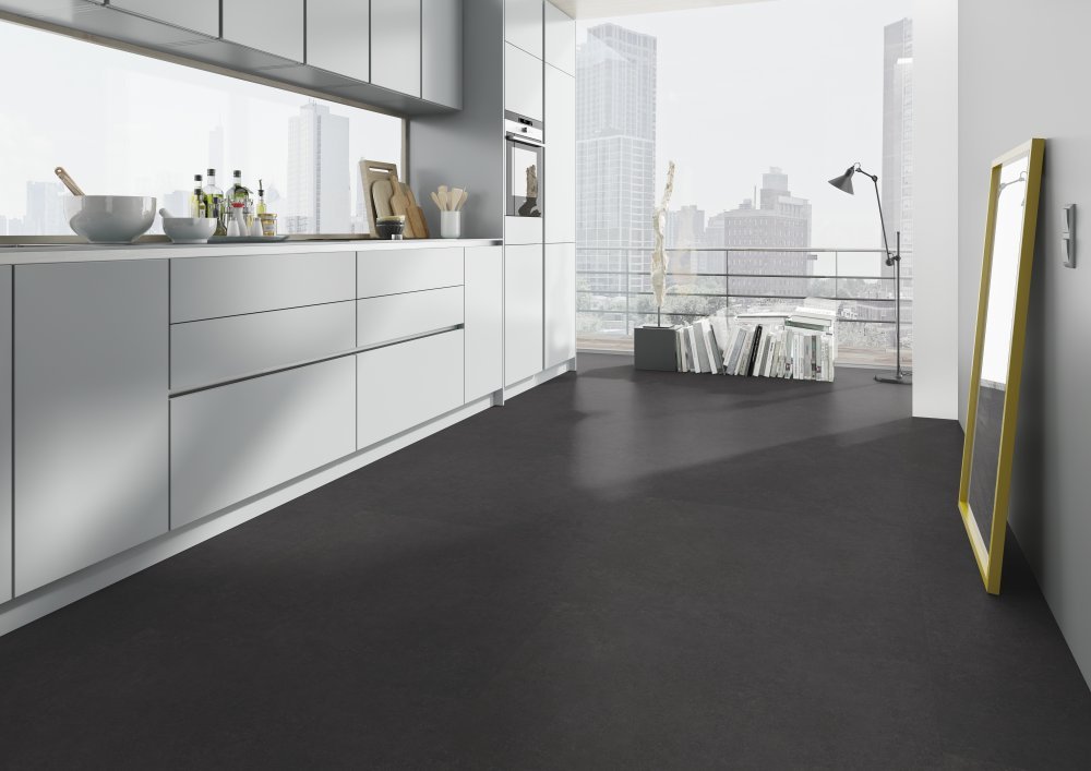 Belakos Touchstone 110 Betonlook Plak PVC Antraciet - Belakos