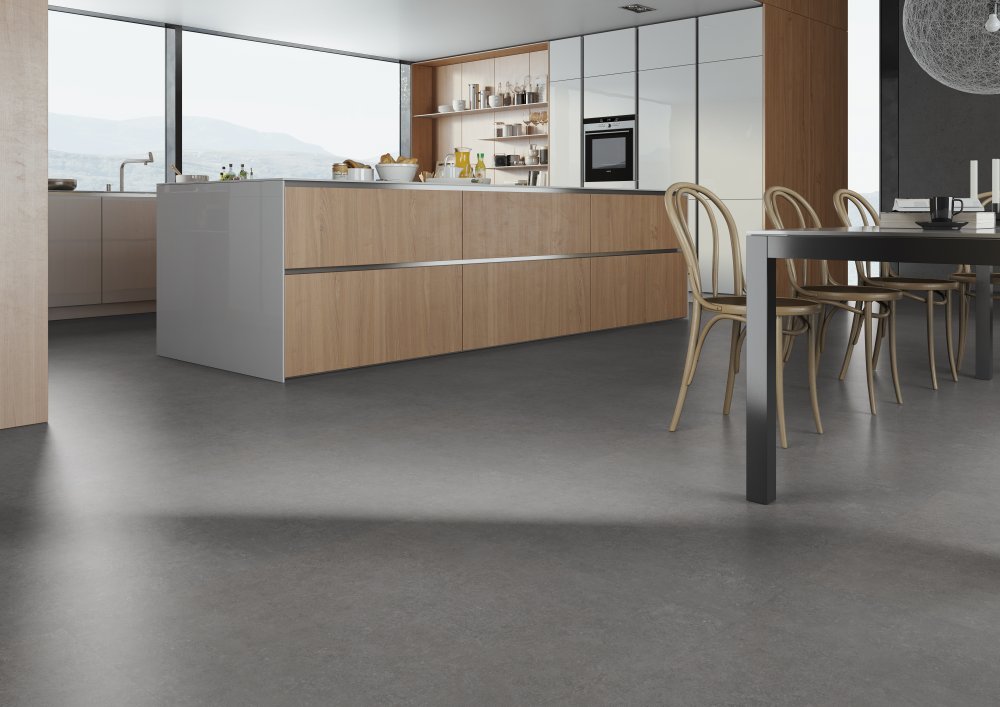 Belakos Touchstone 150 Betonlook Plak PVC Antraciet - Belakos