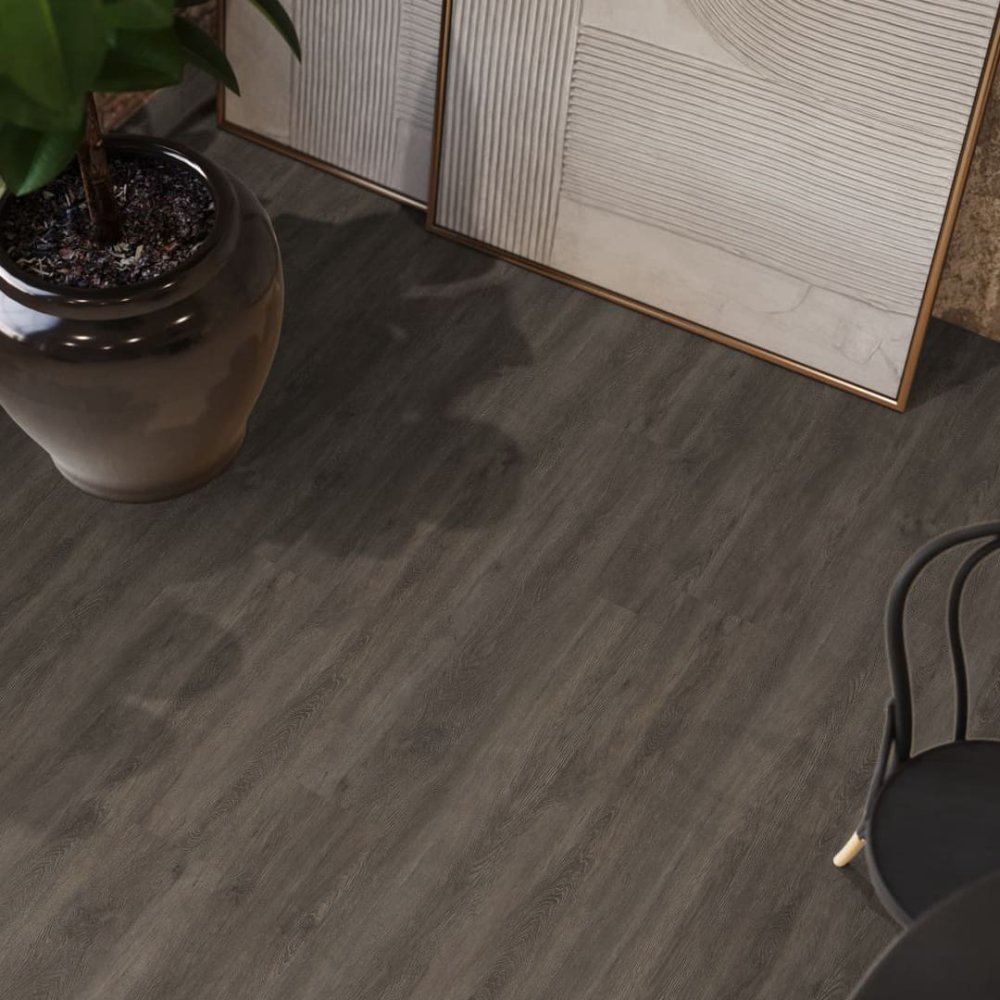 Floorlife Bankstown Rechte plank Plak PVC Grijs - Floorlife