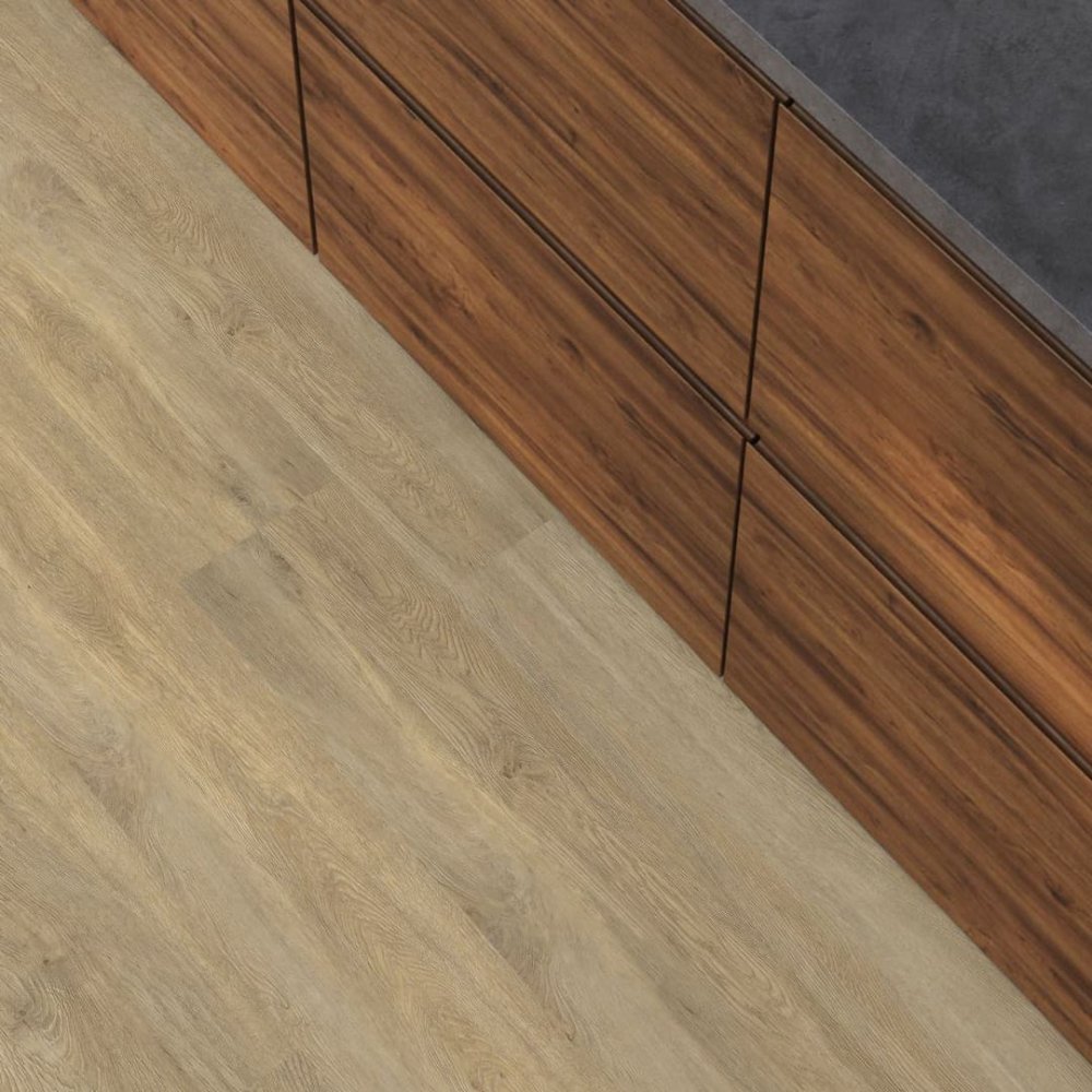 Floorlife Bankstown Rechte plank Klik PVC Naturel - Floorlife
