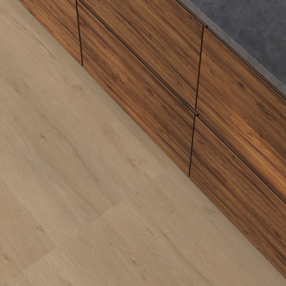 Floorlife Barnet Rechte plank Klik PVC Naturel - Floorlife