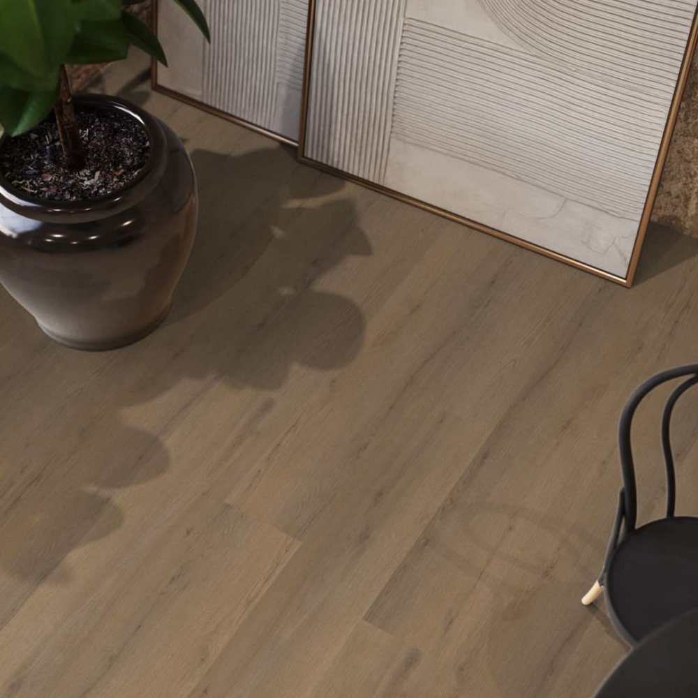 Floorlife Barnet Rechte plank Klik PVC Donker hout - Floorlife