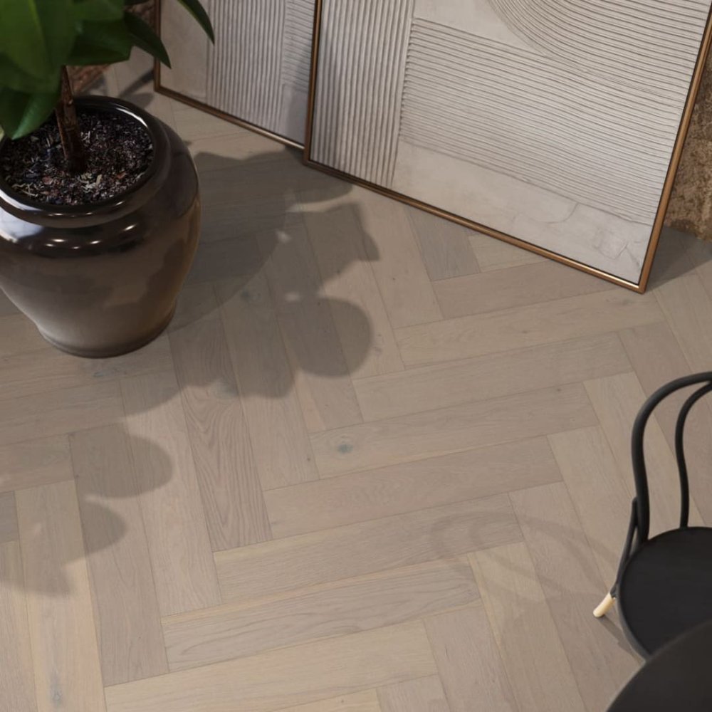 Floorlife Beverly Hills Rechte plank Parket Wit - Floorlife