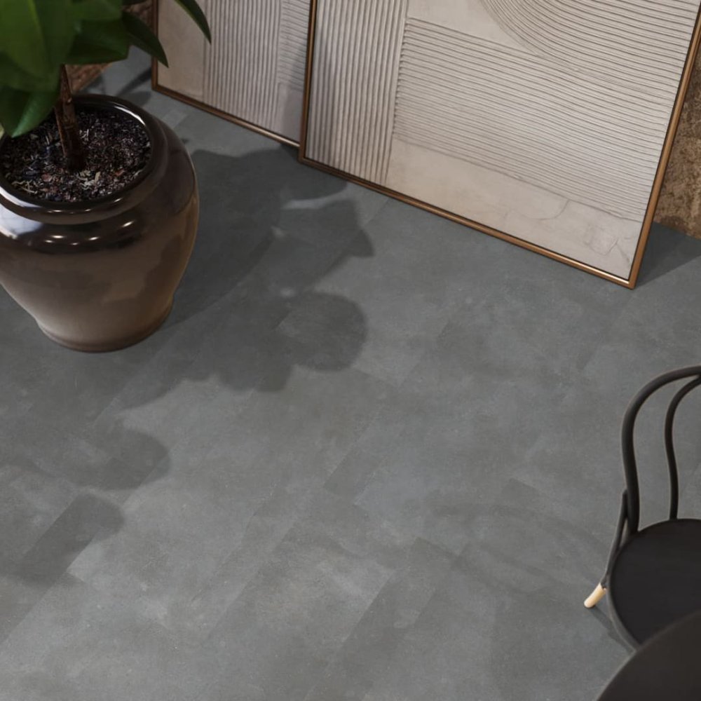 Floorlife Ealing Rechte plank Klik PVC Grijs - Floorlife