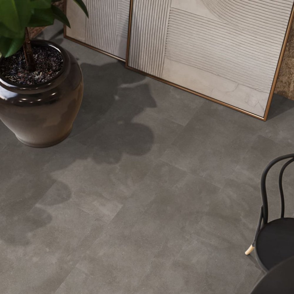 Floorlife Ealing Rechte plank Klik PVC Grijs - Floorlife