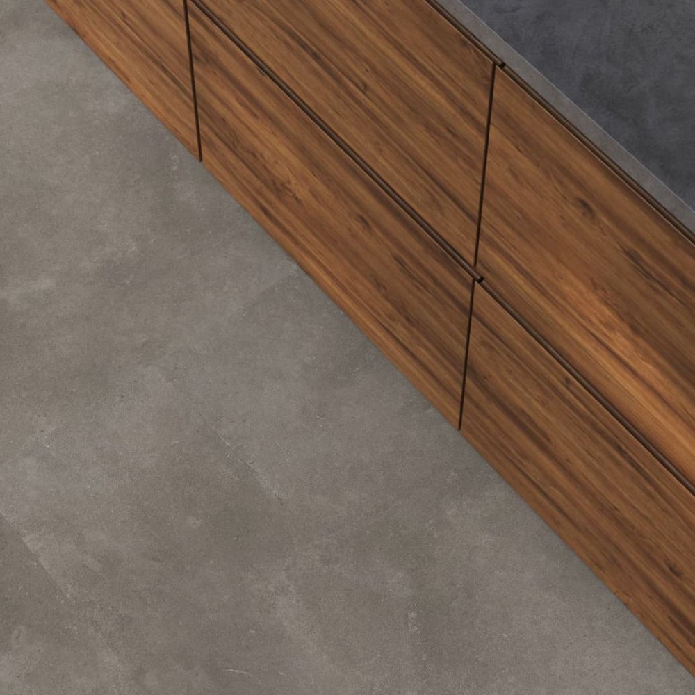 Floorlife Ealing Tegellook Plak PVC Grijs - Floorlife