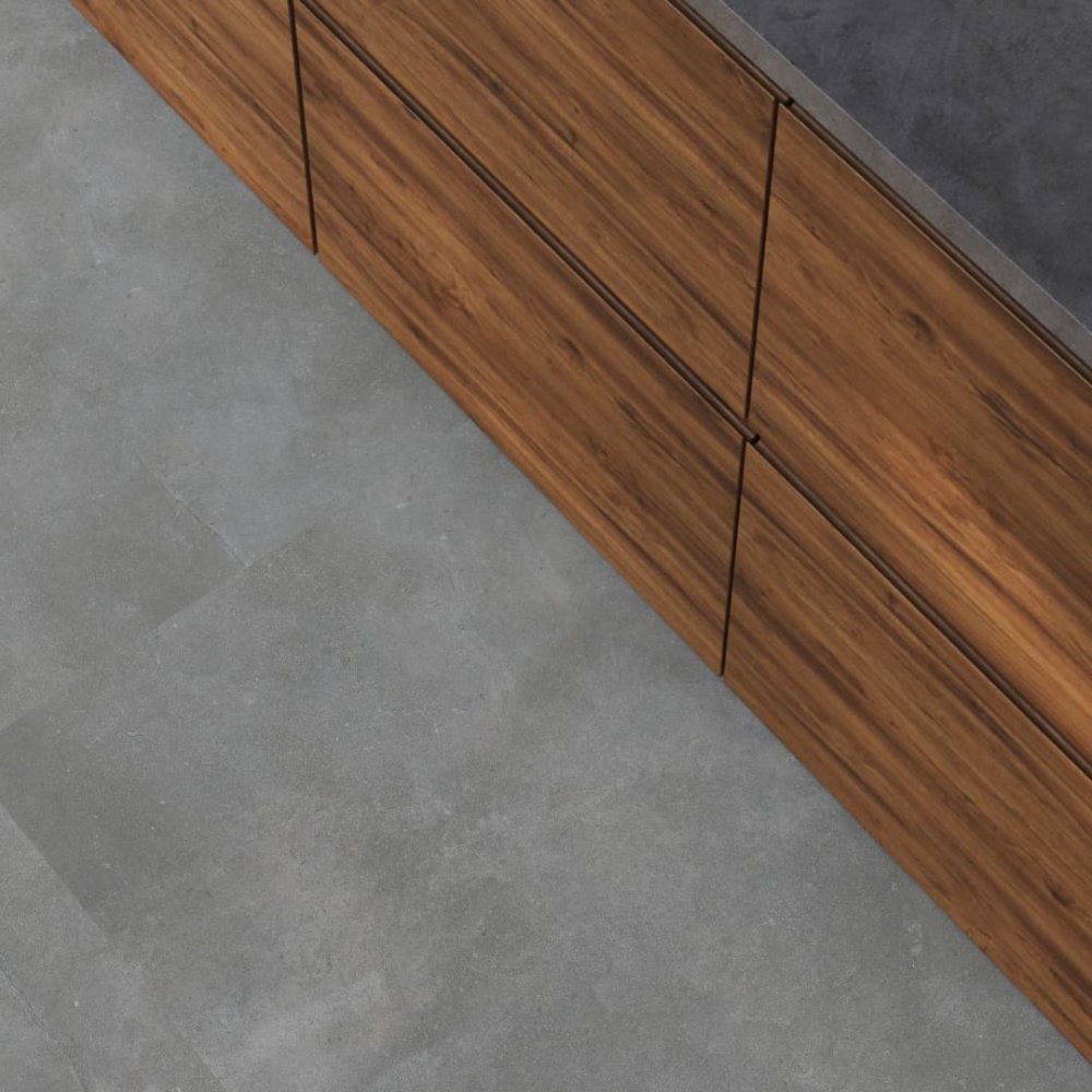 Floorlife Ealing Tegellook Plak PVC Grijs - Floorlife