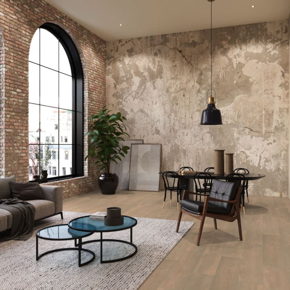 Floorlife East Village Rechte plank Laminaat Beige - Floorlife