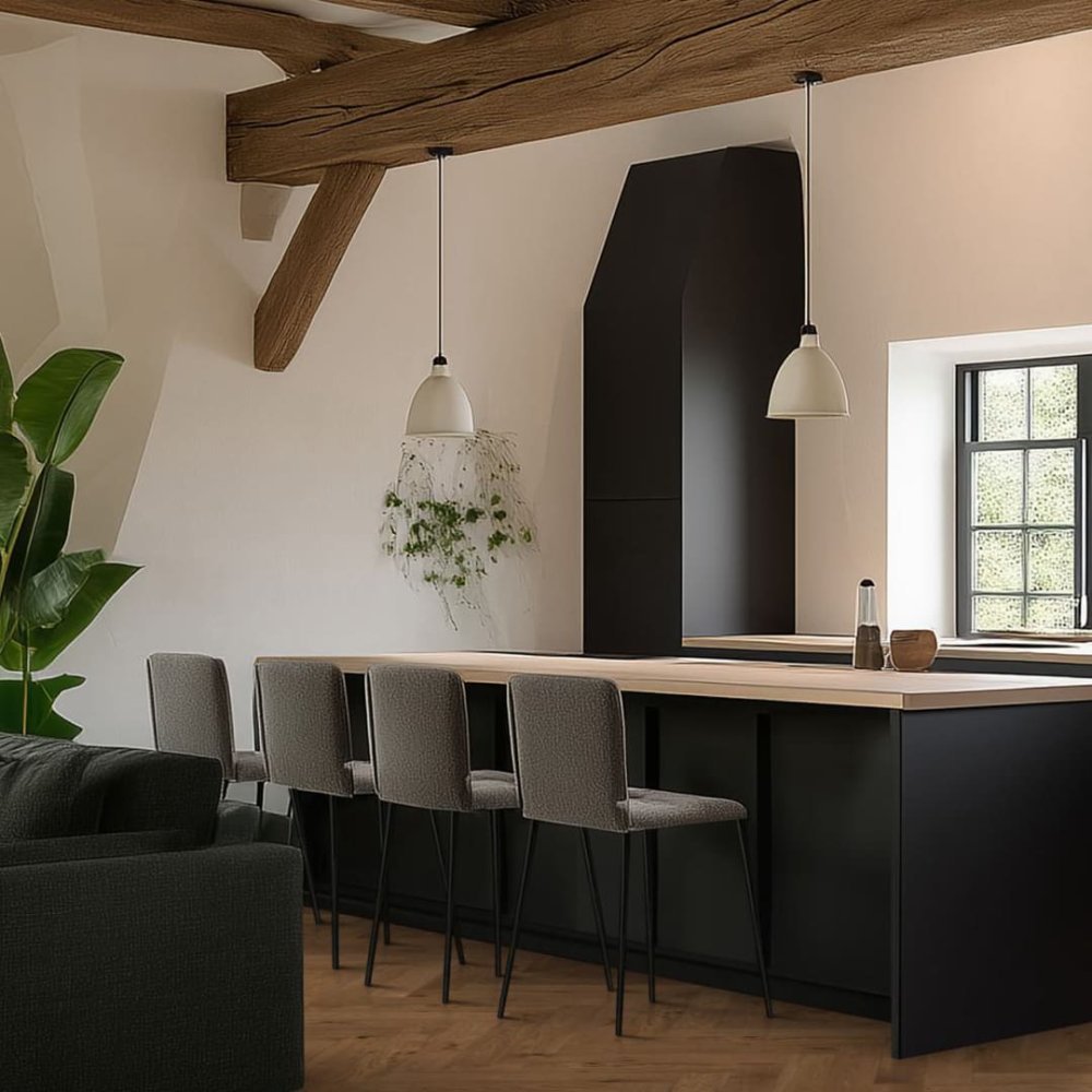 Floorlife Encino Rechte plank Parket Bruin - Floorlife