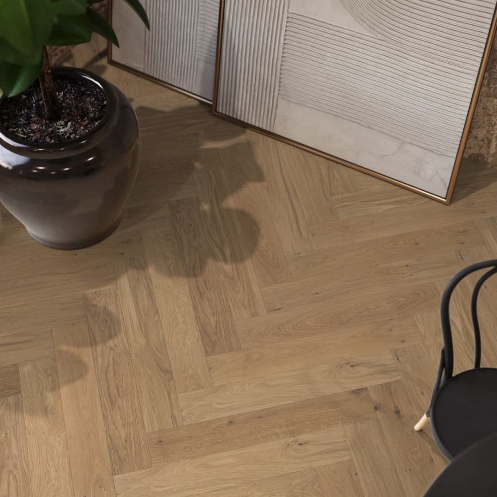 Floorlife Encino Rechte plank Parket Wit