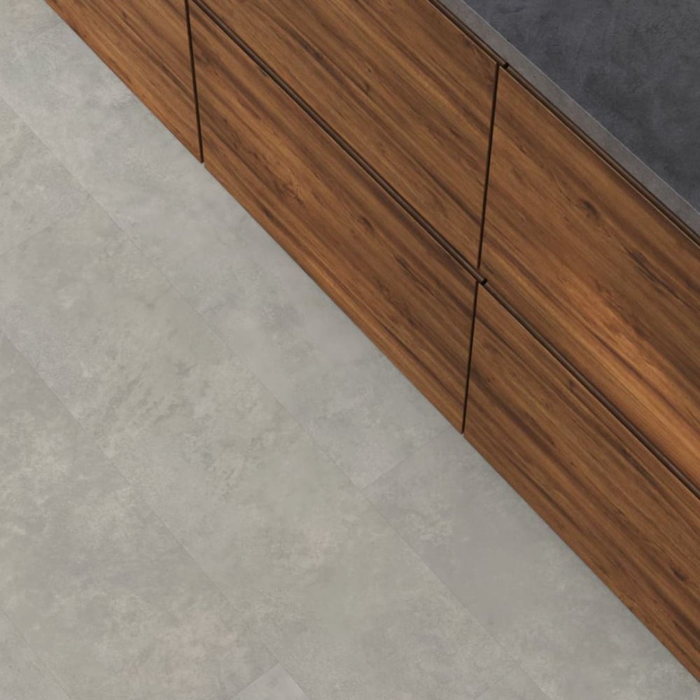 Floorlife Finsbury Rechte plank Plak PVC Grijs - Floorlife