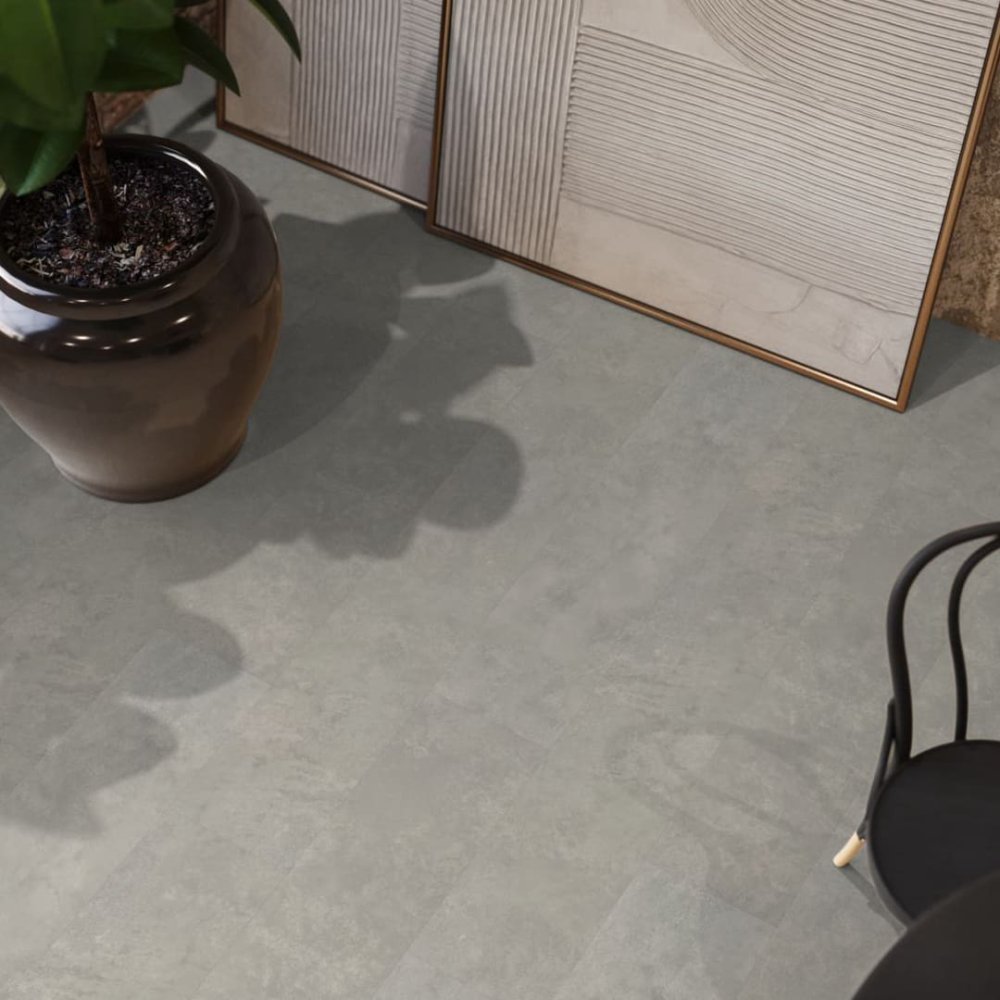 Floorlife Finsbury Rechte plank Plak PVC Grijs - Floorlife