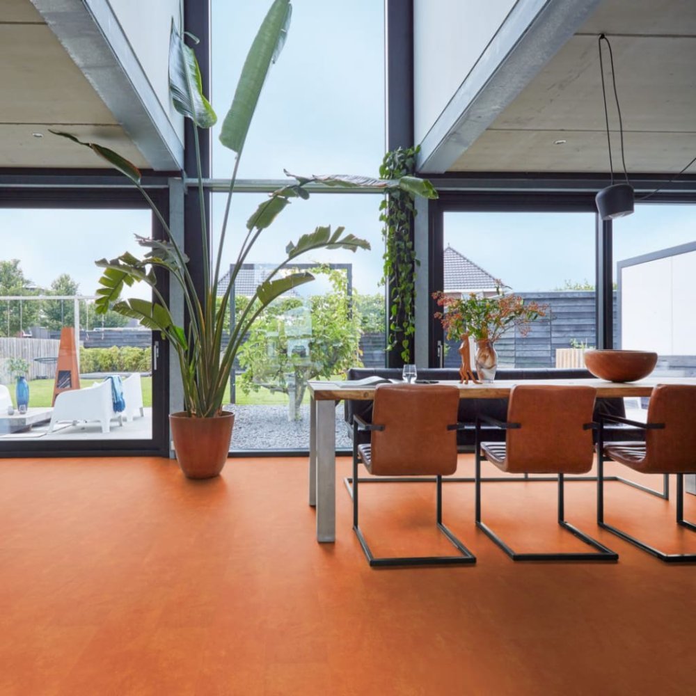 Floorlife Finsbury Rechte plank Plak PVC Oranje - Floorlife