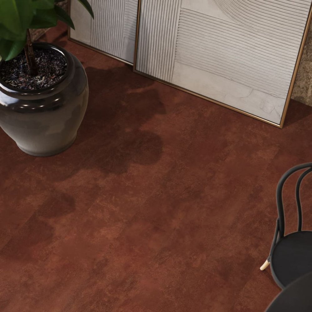 Floorlife Finsbury Rechte plank Plak PVC Oranje - Floorlife