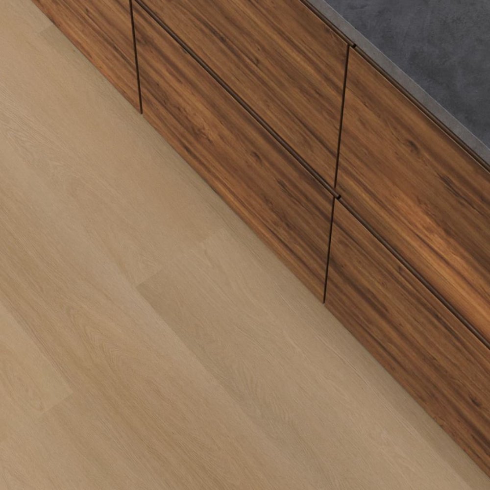 Floorlife Fulham Rechte plank Klik PVC Donker hout - Floorlife